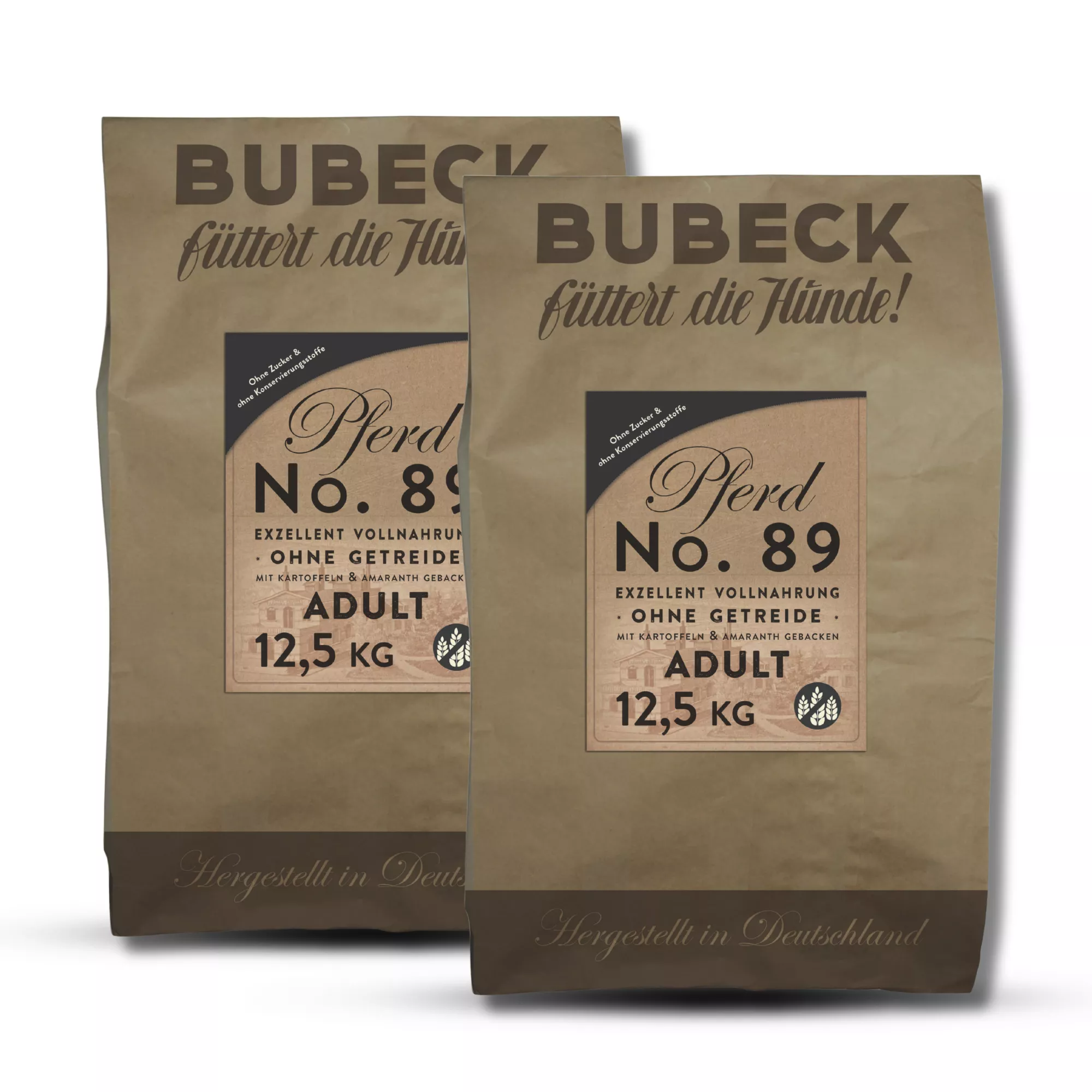 Vorteilspack - Trockenfutter -  No. 89 Pferdefleisch 2 x 12,5kg - getreidefrei