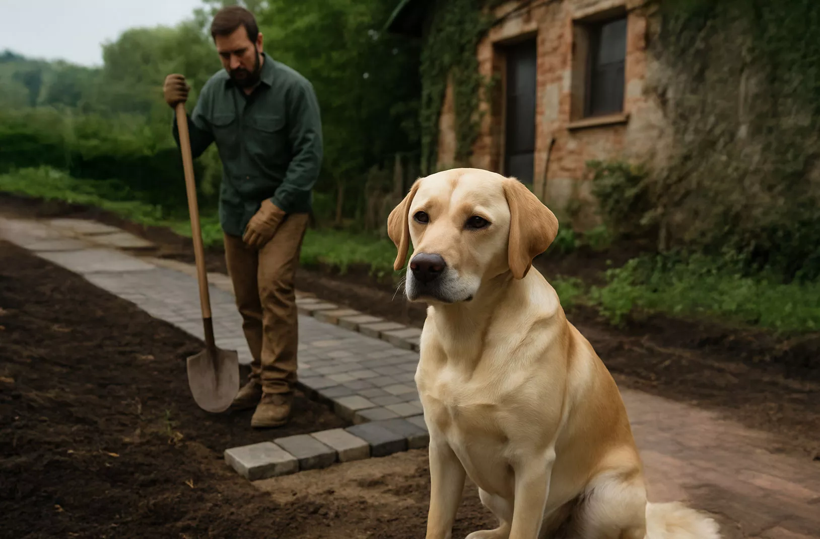 Handwerk schlägt Doktortitel – ein Garten, ein Hof und der Napf