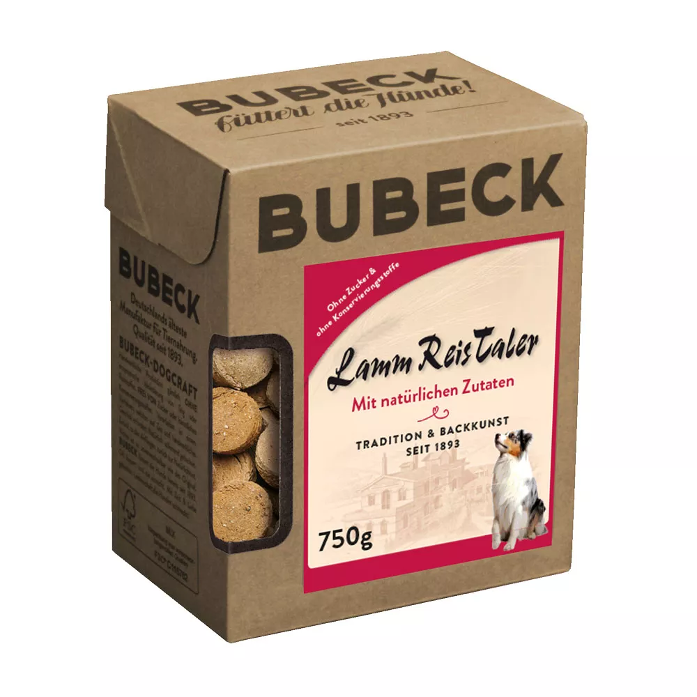 Lamm+Reis-Taler 750g | Hundekuchen