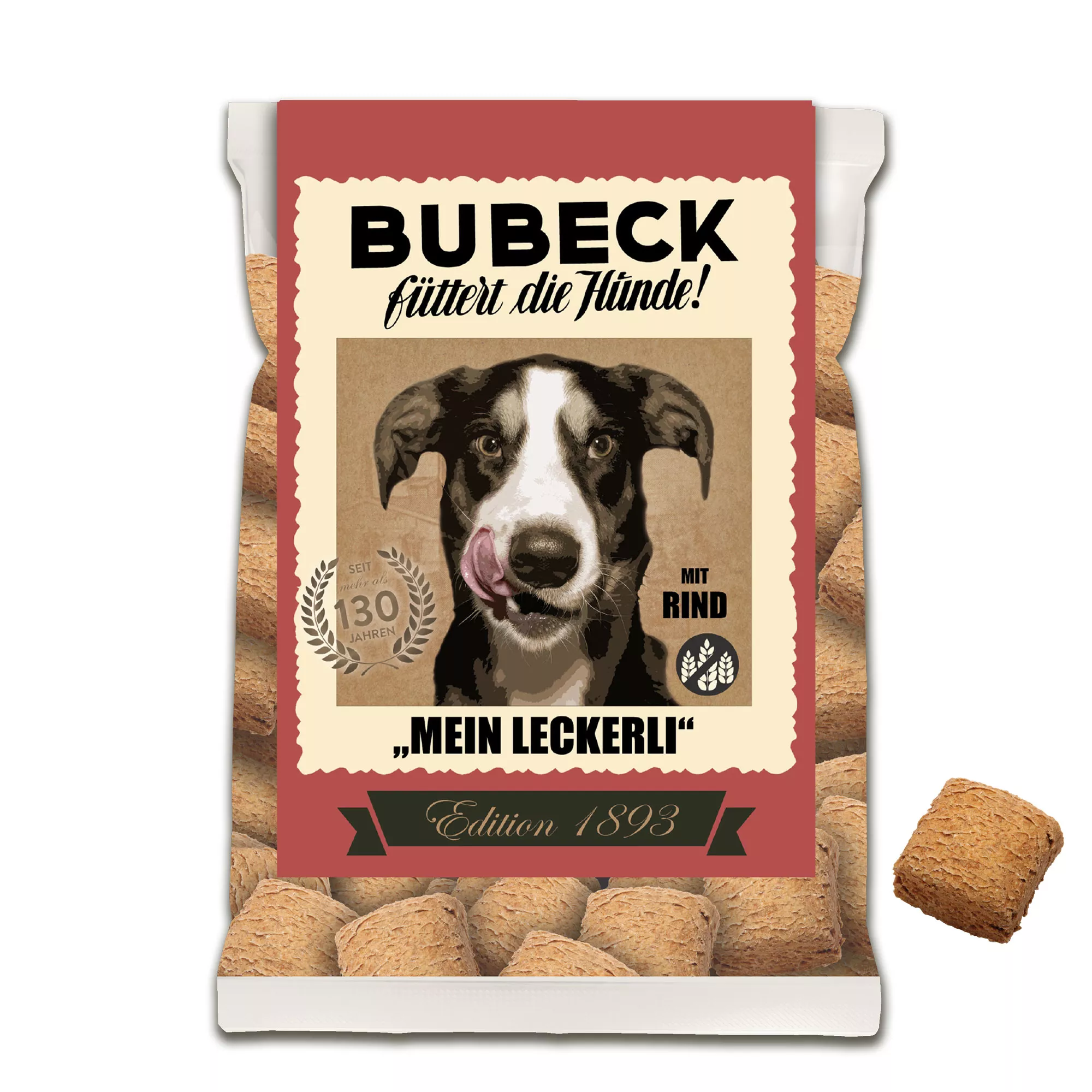 Edition 1893 Leckerli mit Rind 200g | getreidefreie Hundekuchen