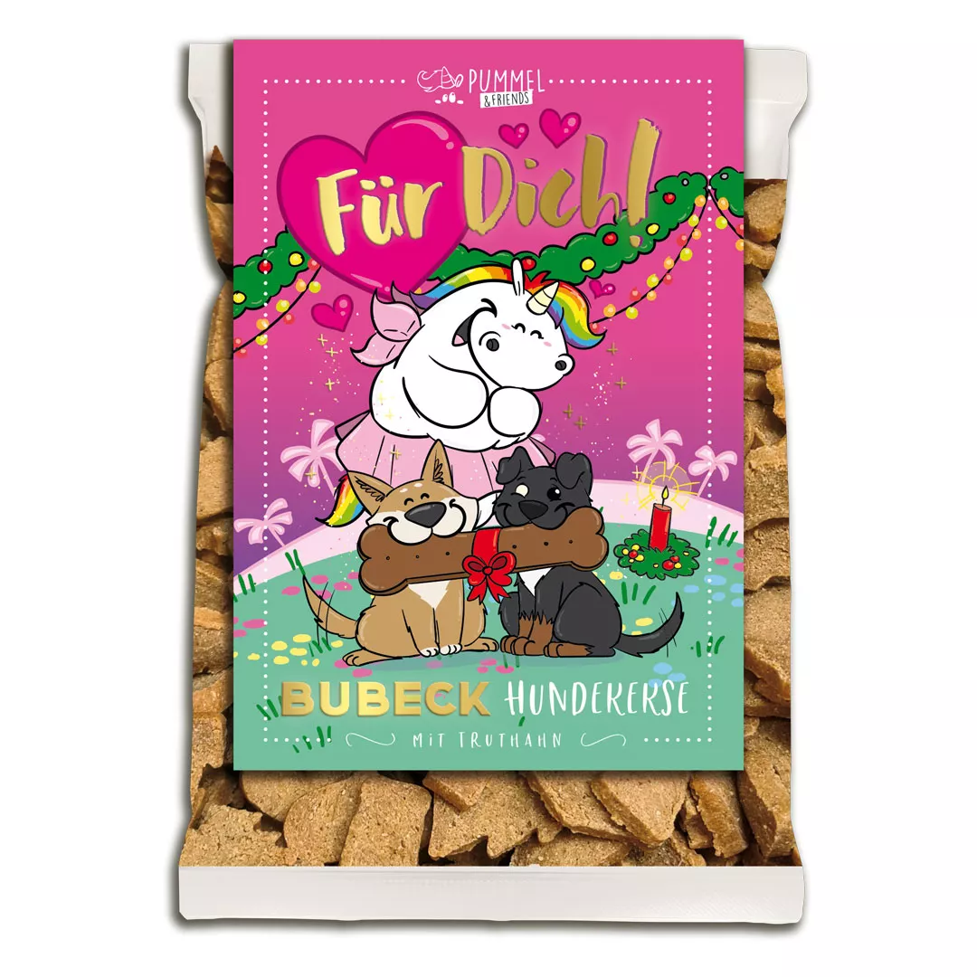 Pummeleinhorn Weihnachtskeks 210g | getreidefreie Hundekekse