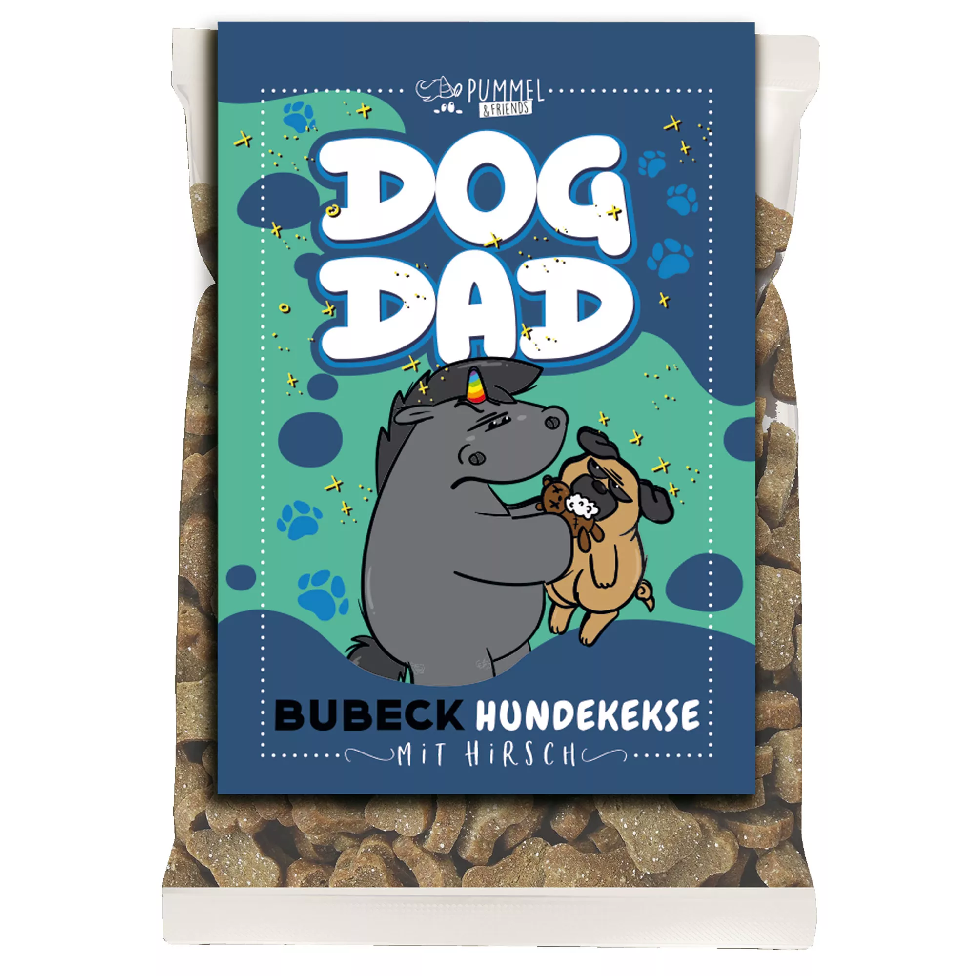 Pummel & Friends Dogdad 210g | getreidefreie Hundekekse