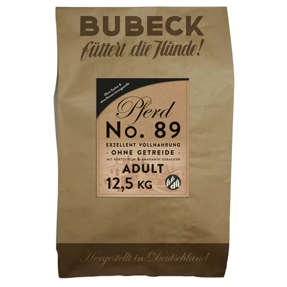 Vorteilspack - Trockenfutter -  No. 89 Pferdefleisch 2 x 12,5kg - getreidefrei