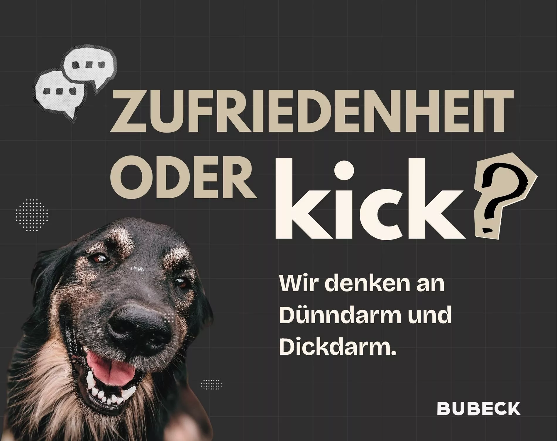 Zufriedenheit oder kick