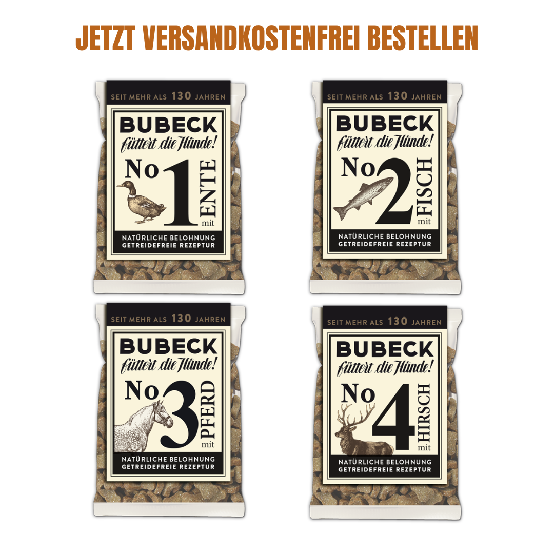 No. 1 - 4 Bundle Aktion Hundekekse Bubeck
