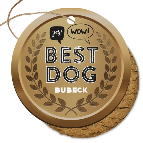 Bubeck Medaille Hundekuchen